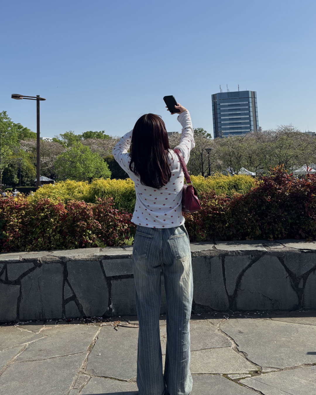 ストライプストレートパンツ BB0005