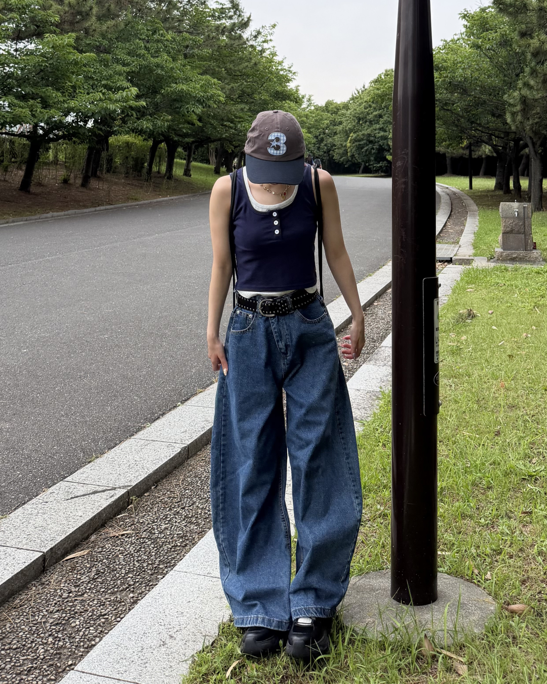 レイヤードフェイクヘンリータンク BB0027