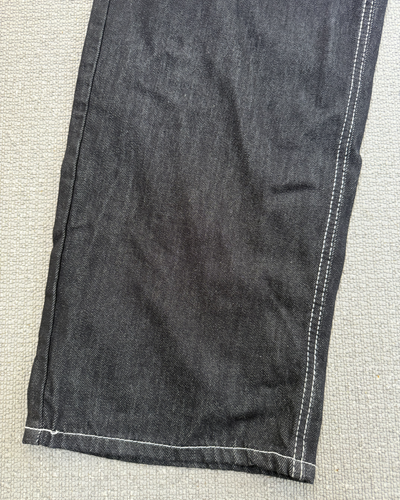 バッグハートペイントデニムパンツ BB0041