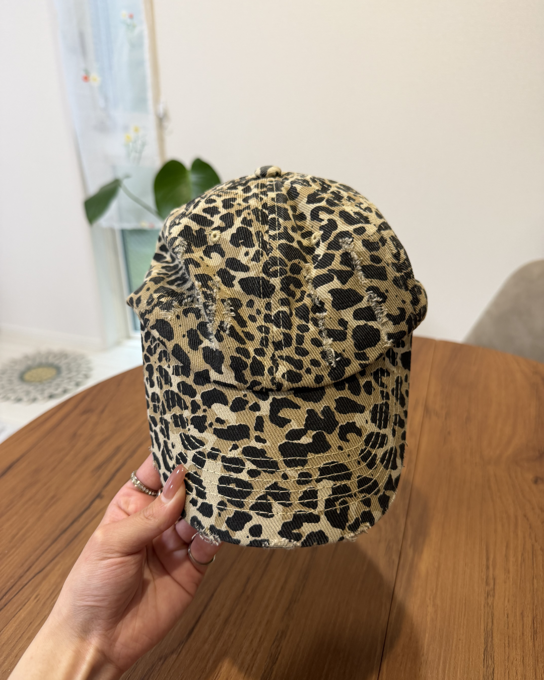レオパードダメージキャップ BB0073