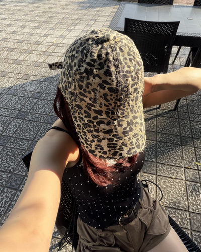 レオパードダメージキャップ BB0073