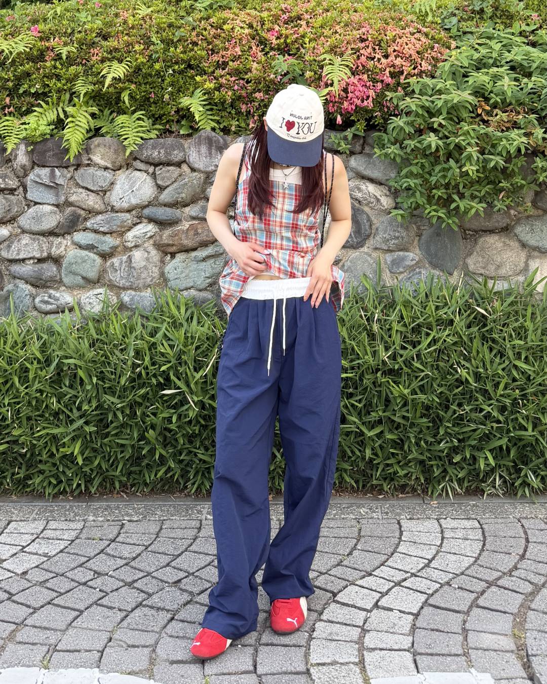 ナイロンカジュアルパンツ BB0074