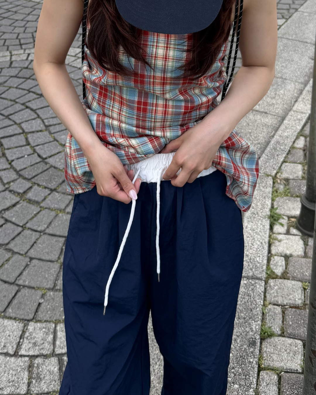 ナイロンカジュアルパンツ BB0074