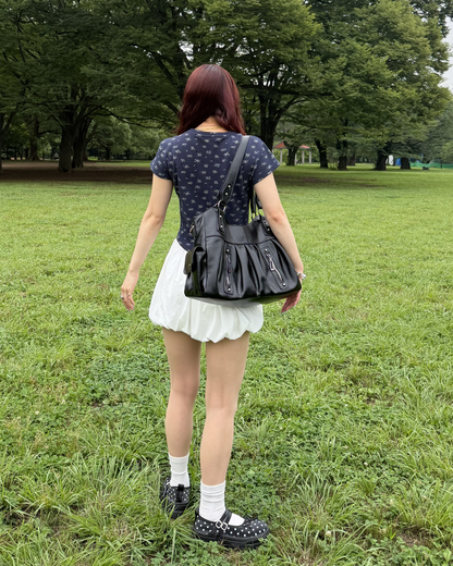2WAYギャザーレトロバッグ BB0113