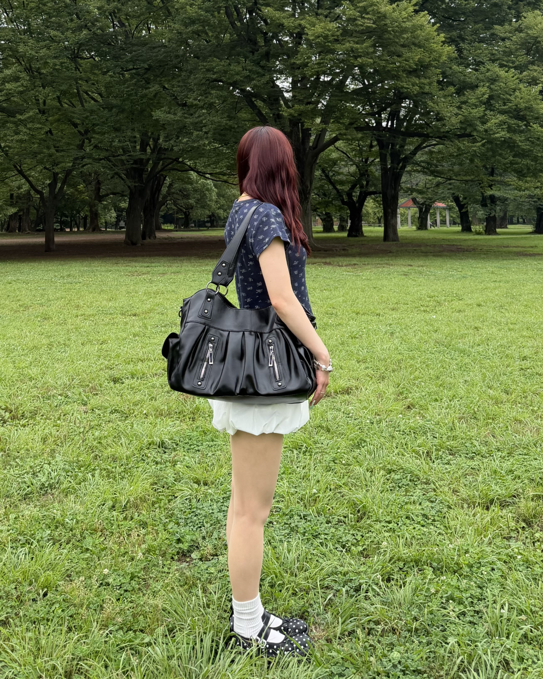2WAYギャザーレトロバッグ BB0113