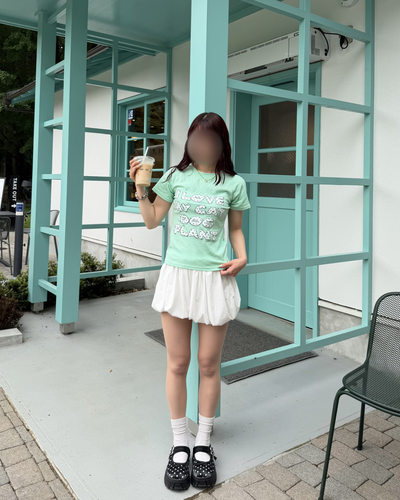 ショートロゴプリントT BB0127