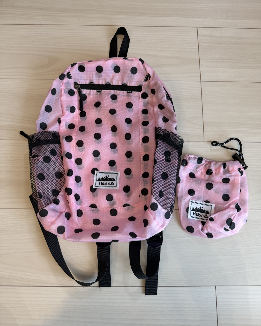 ドット柄バックパックコンパクト BB0132