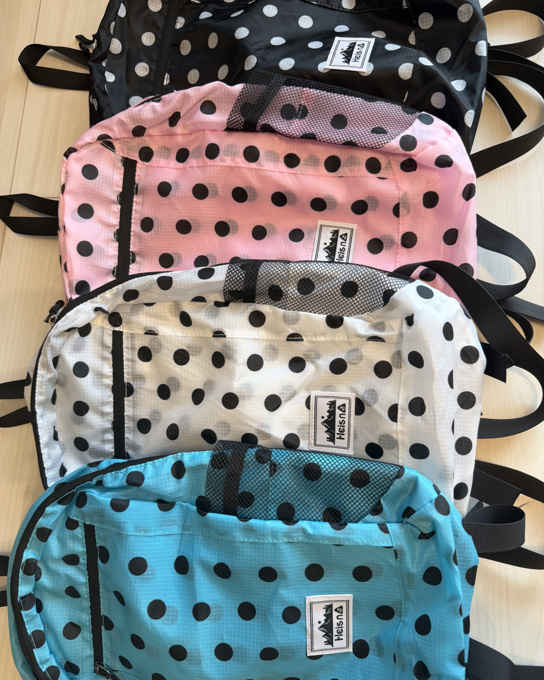 ドット柄バックパックコンパクト BB0132