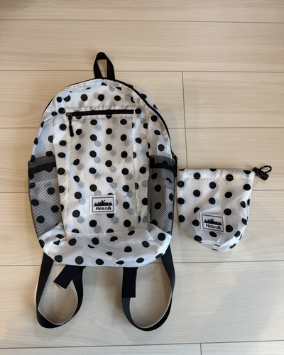 ドット柄バックパックコンパクト BB0132