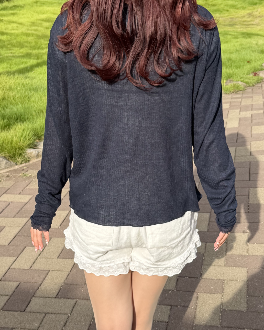 シースルーカーディガン BB0203