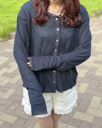 シースルーカーディガン BB0203