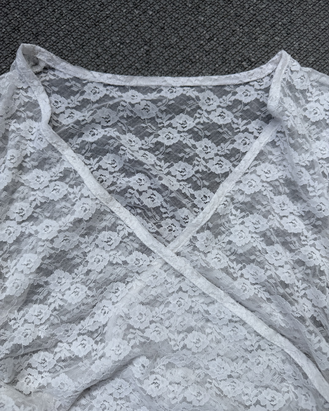 レースクロスデザインサイドギャザーT BB0211