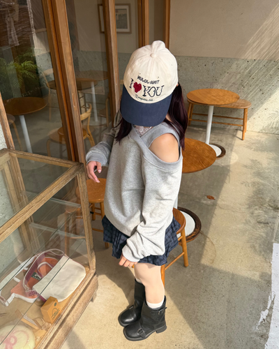 オバーオフショルダースウェット BB0249