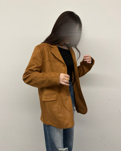 スエードシングルミドルジャケット BM0120