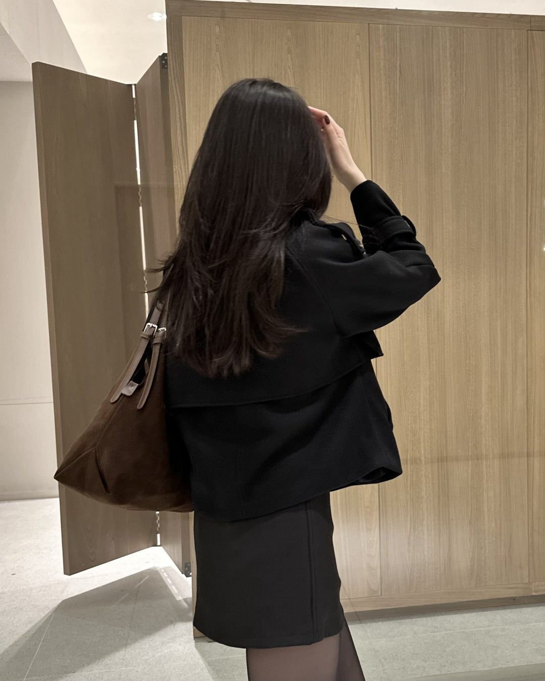 ウールライクショートPコート BM0122