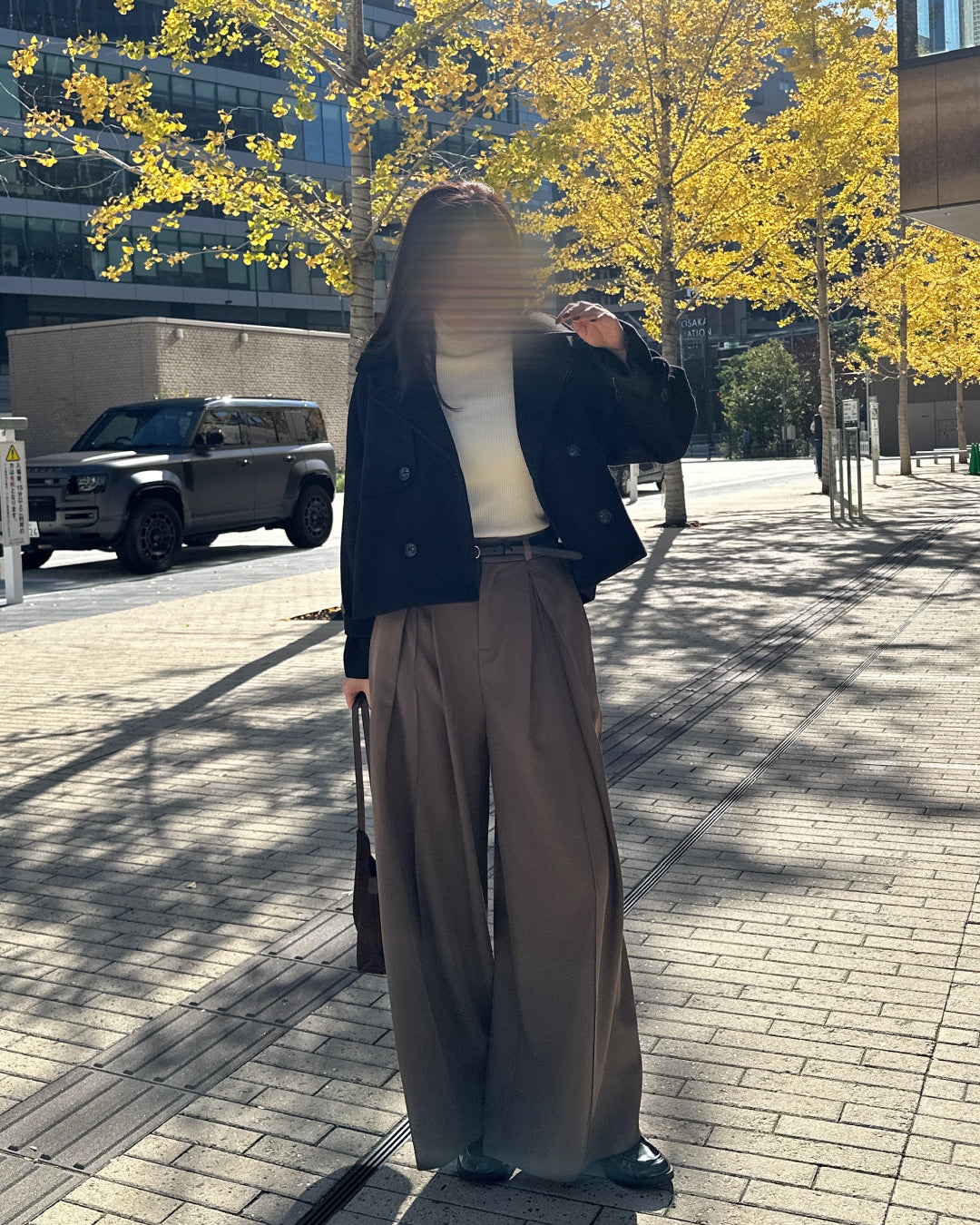 ウールライクショートPコート BM0122