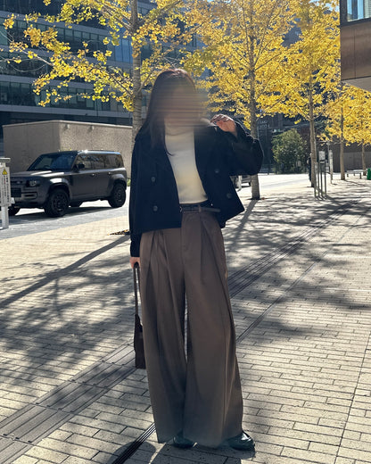 ウールライクショートPコート BM0122