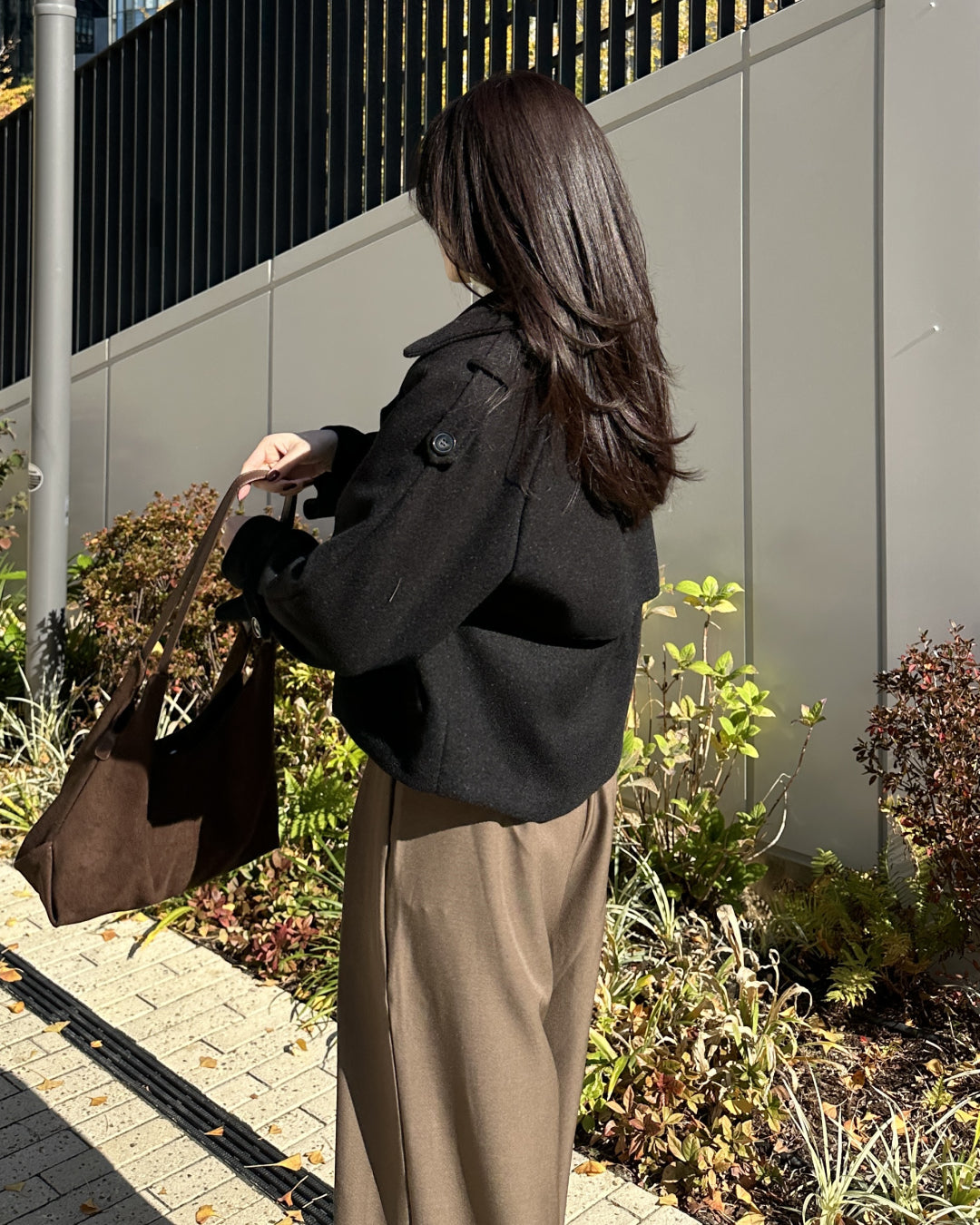 ウールライクショートPコート BM0122