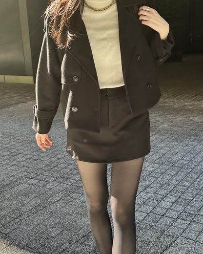 Aラインミニスカート BM0130