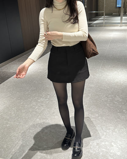 Aラインミニスカート BM0130