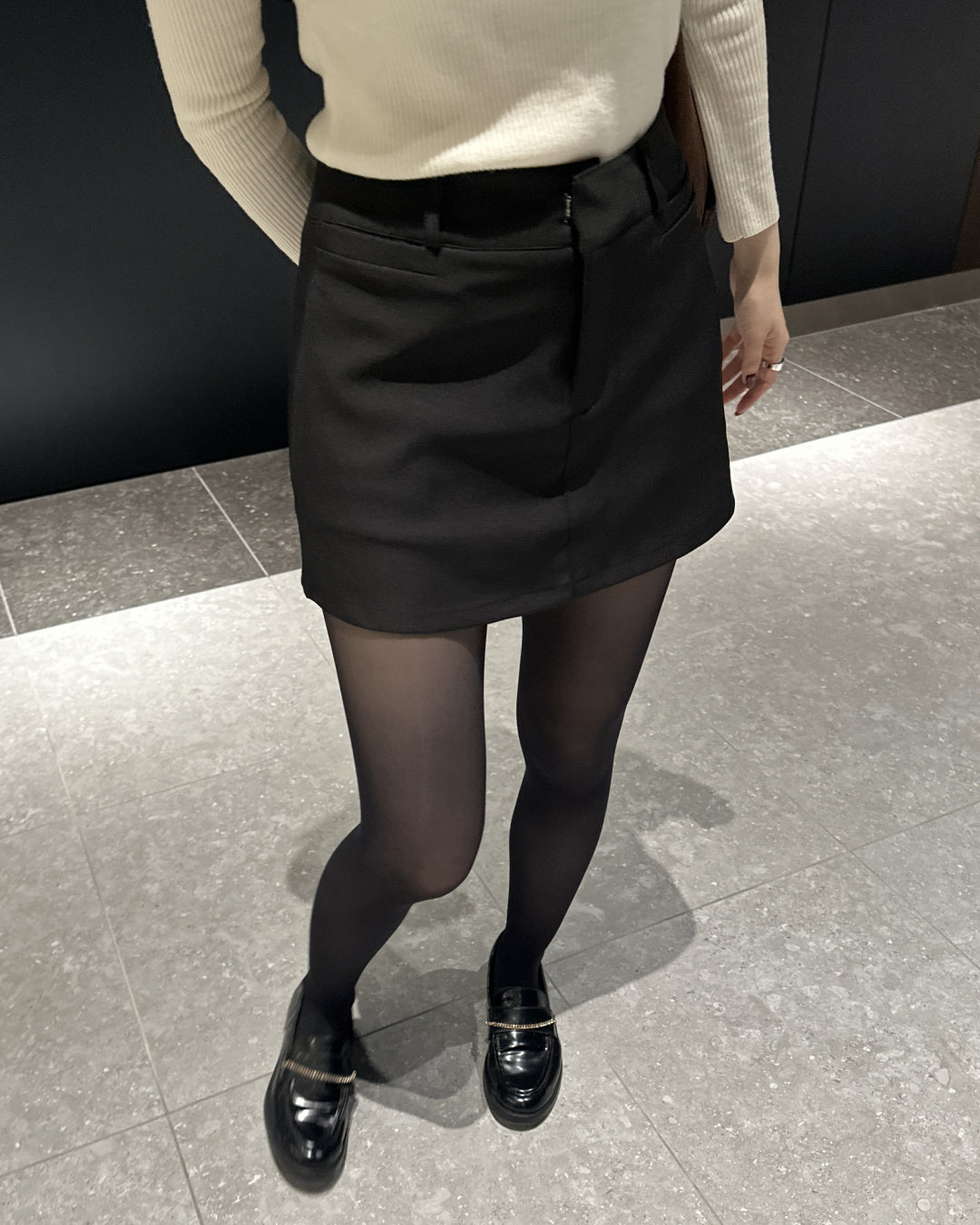 Aラインミニスカート BM0130