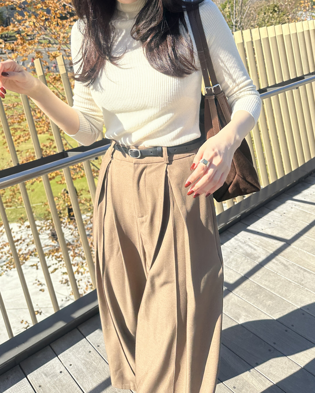 タックワイドスラックス BM0134