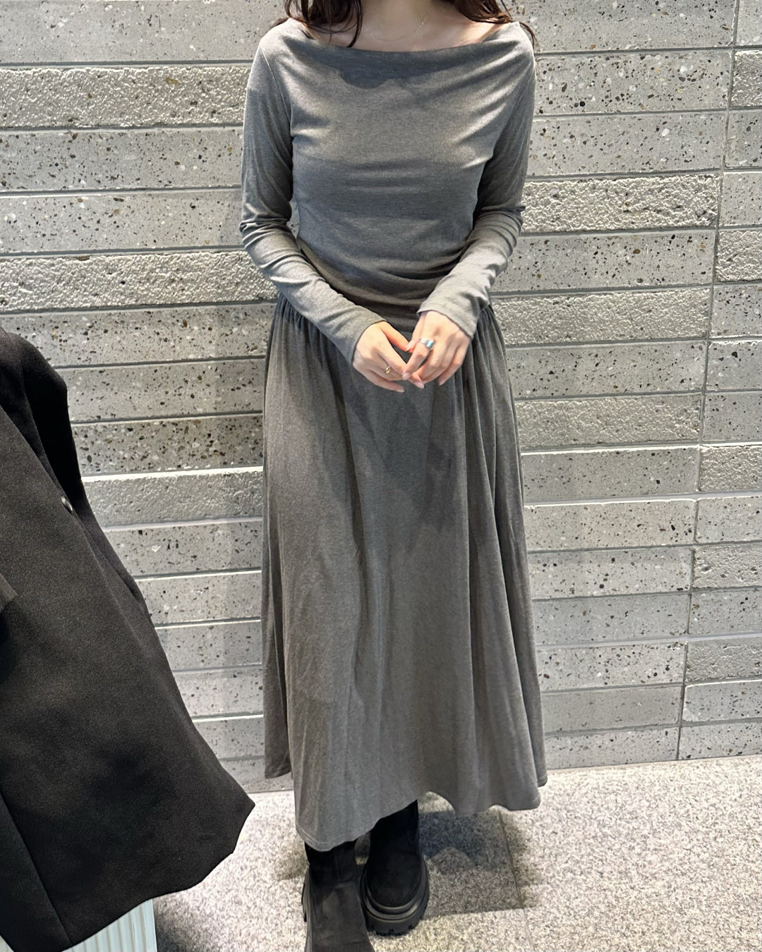 アシンメトリードレープカットソー BM0143 – YOLO（ヨロ