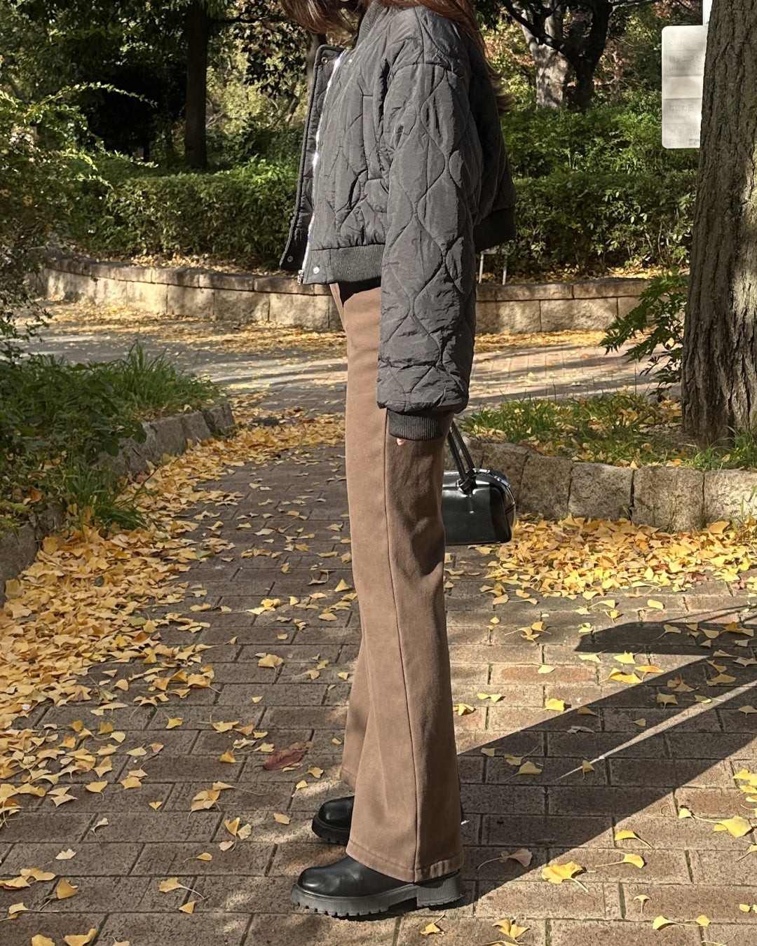 モカブラウンフレアパンツ BM0154 – YOLO（ヨロ）｜ファッション通販