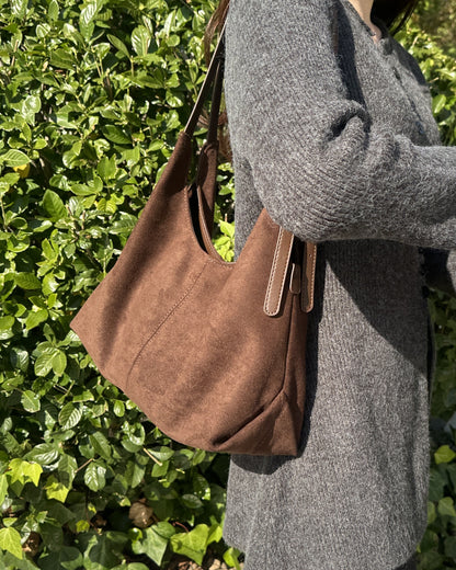 ダブルベルトスエードショルダーバッグ BM3004