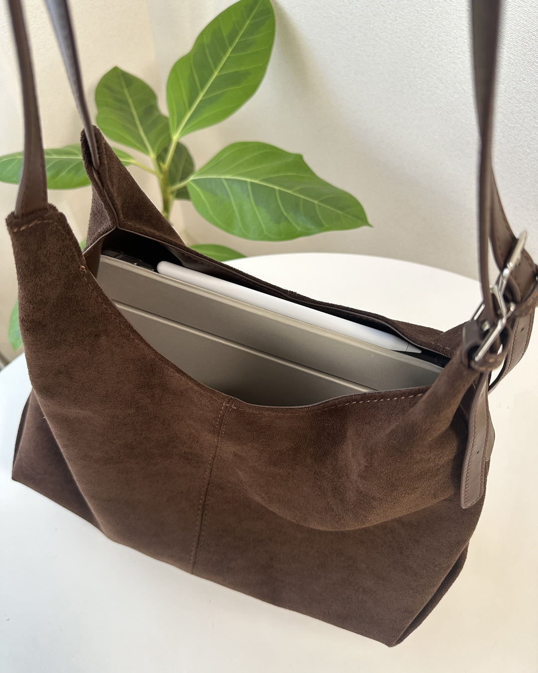 ダブルベルトスエードショルダーバッグ BM3004