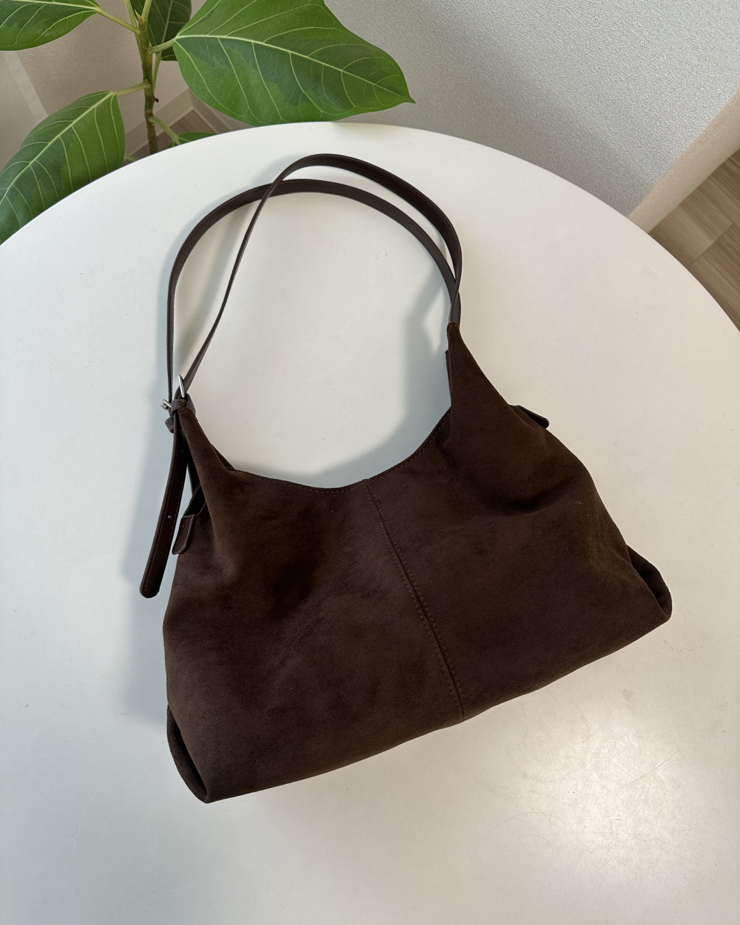 ダブルベルトスエードショルダーバッグ BM3004