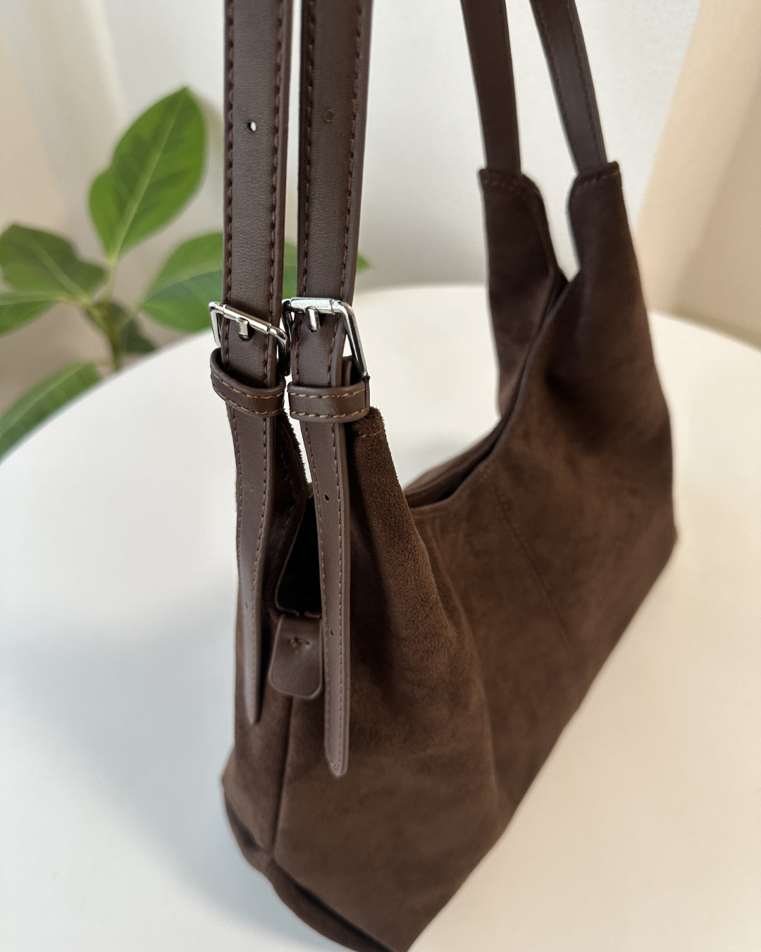 ダブルベルトスエードショルダーバッグ BM3004