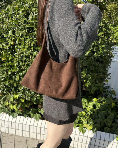 ダブルベルトスエードショルダーバッグ BM3004