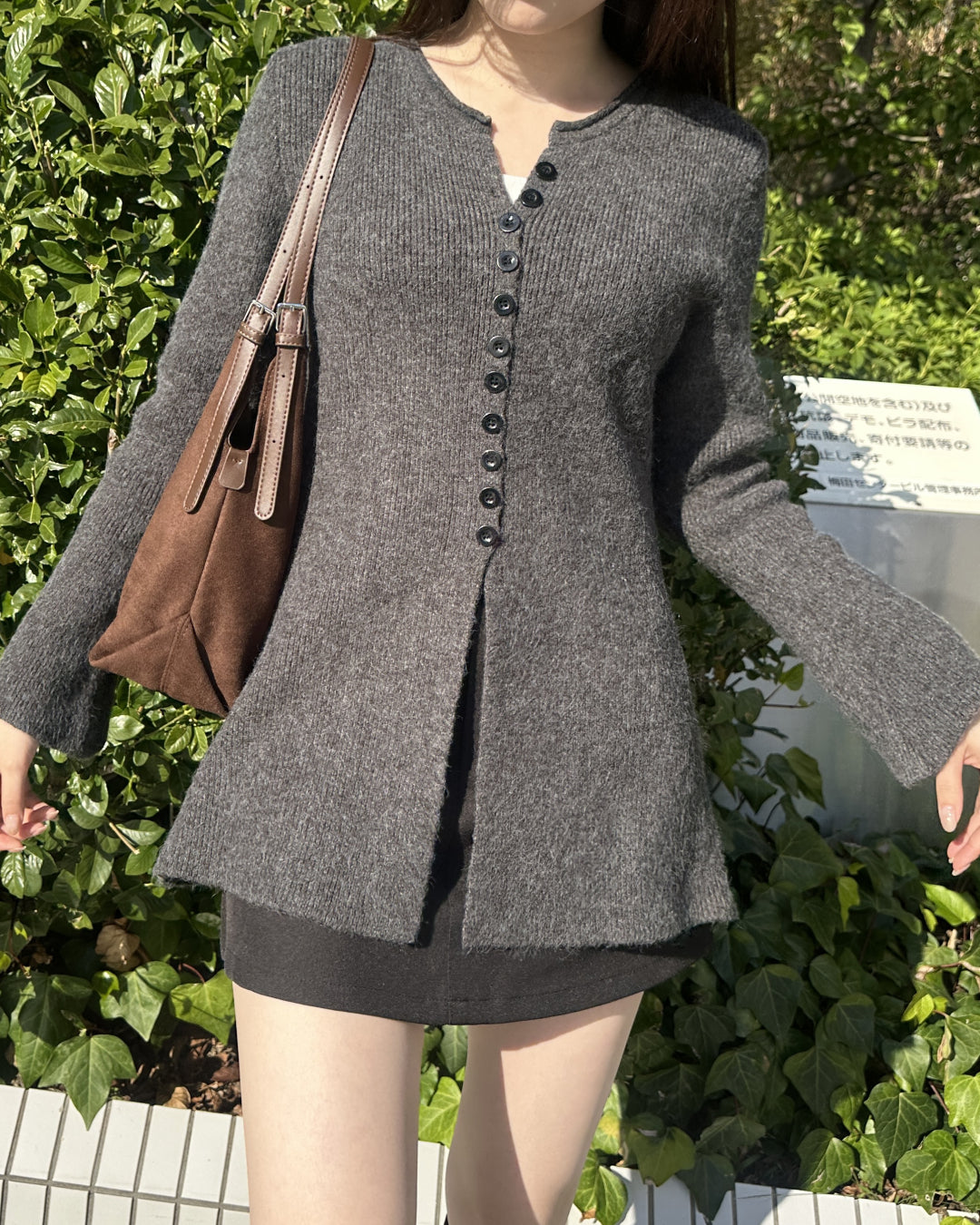 ダブルベルトスエードショルダーバッグ BM3004