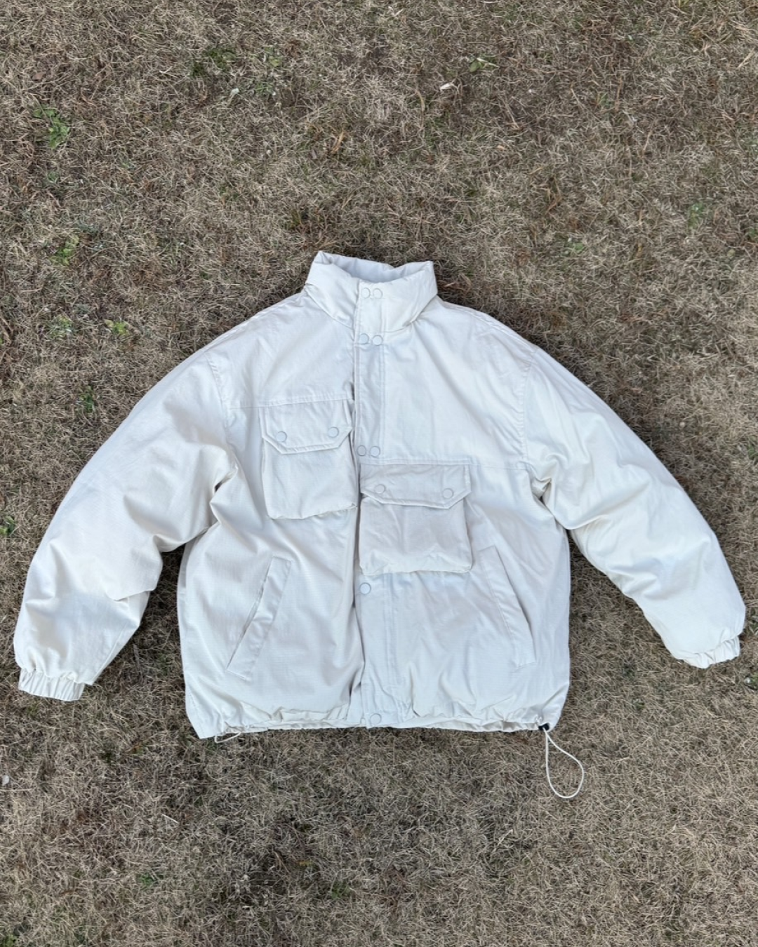 Accent Pocket Cotton Jacket C0019