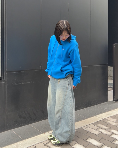 バルーンワイドデニムパンツ C0088 – YOLO(ヨロ バルーンワイドデニムパンツ C0088 – YOLO(ヨロ