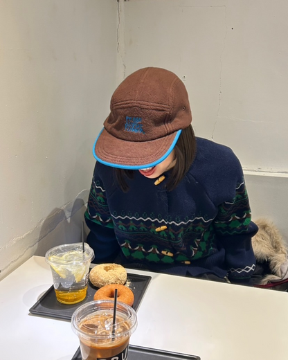 バイカラーストレートキャップ　C0101