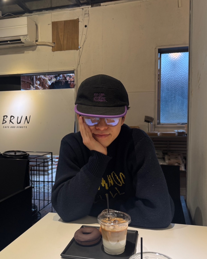 バイカラーストレートキャップ　C0101