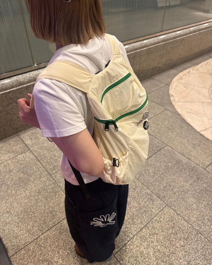 バイカラーリュックサック C1037