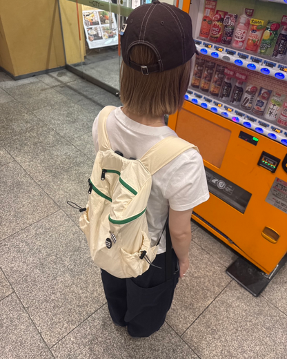 バイカラーリュックサック C1037