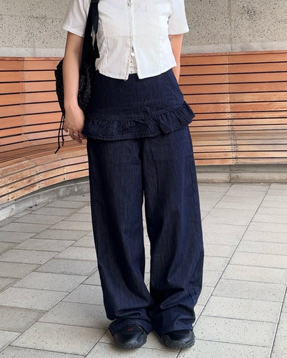 フリルレイヤージーンズ AY1040