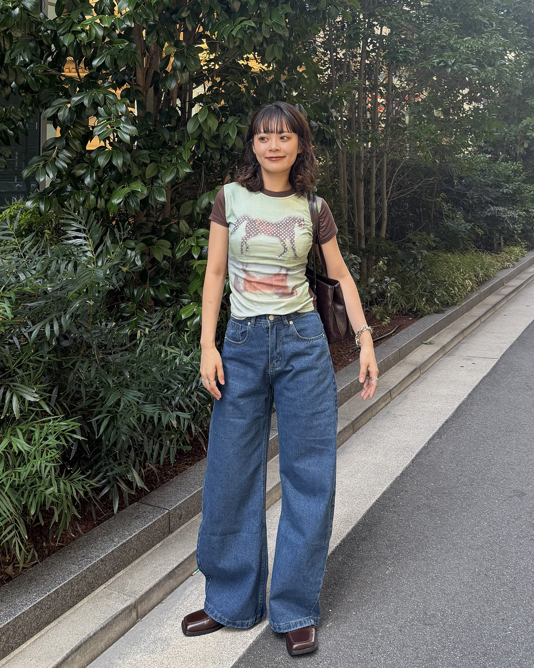 ヴィンテージ風グラフィックTシャツ CG0054