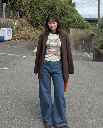 ヴィンテージ風グラフィックTシャツ CG0054