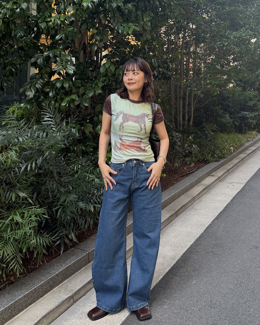 ヴィンテージ風グラフィックTシャツ CG0054