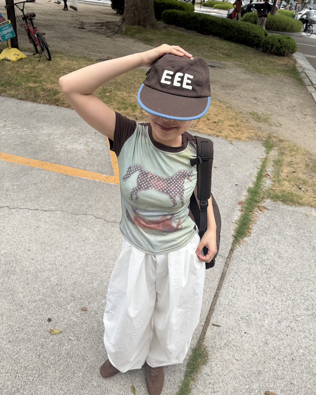 ヴィンテージ風グラフィックTシャツ CG0054