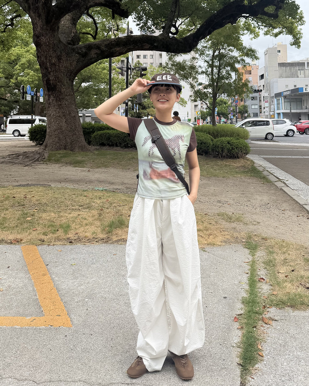 ヴィンテージ風グラフィックTシャツ CG0054