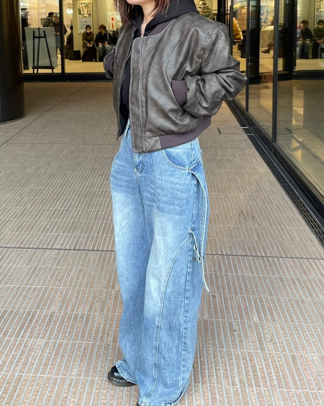 サイドベルトワイドレッグデニム CH0003 – YOLO(ヨロ)|ファッション通販 サイドベルトワイドレッグデニム CH0003 – YOLO(ヨロ)|ファッション通販