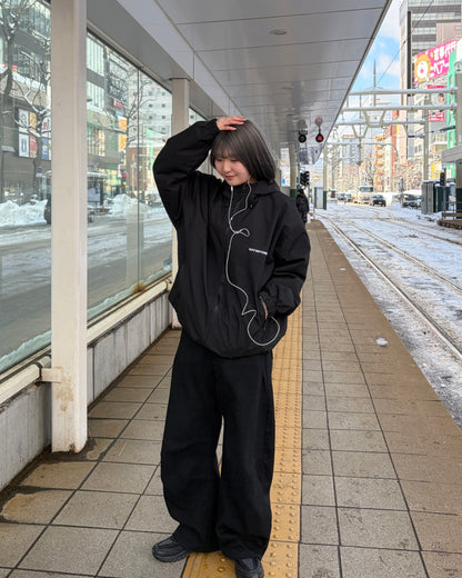 【即納】ワイドレッグデニムパンツ CH0146