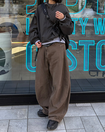 【即納】ワイドレッグデニムパンツ CH0146