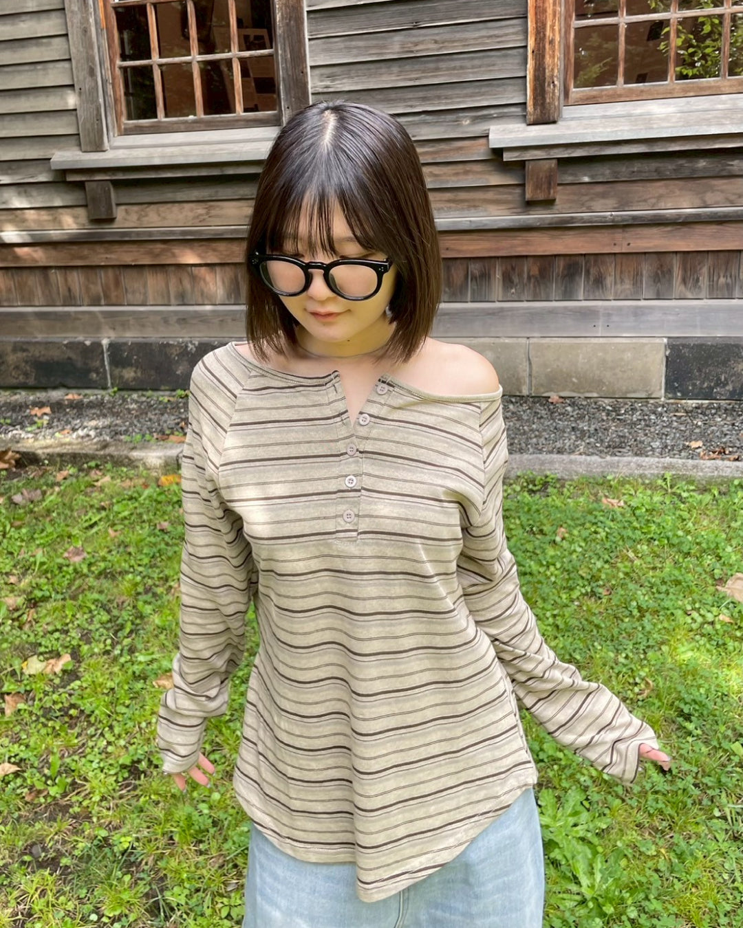 Na+H ボーダーカットソー ボーダーカットソートップ NS-218 – ATELIER N'S